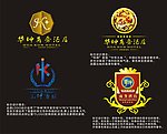 华坤宾馆标志设计