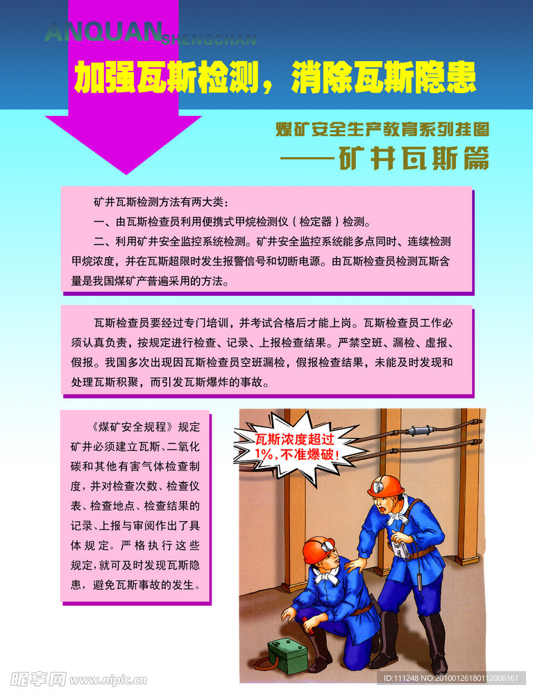 煤矿宣传画