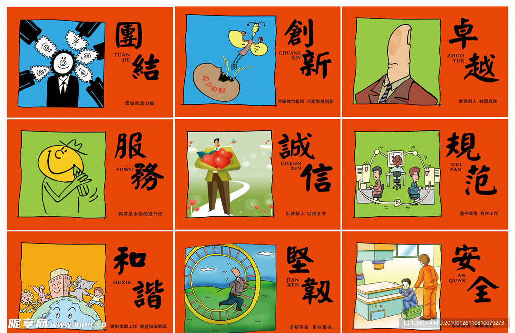 企业文化挂图