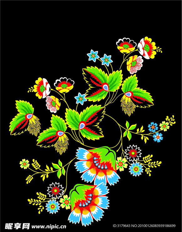 酷花纹