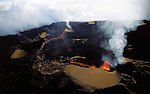 留尼旺岛弗尔乃斯火山喷发