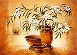 花卉油画83 ( 50厘米 X 70厘米 )