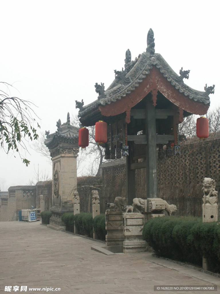 山西古建筑设计风景