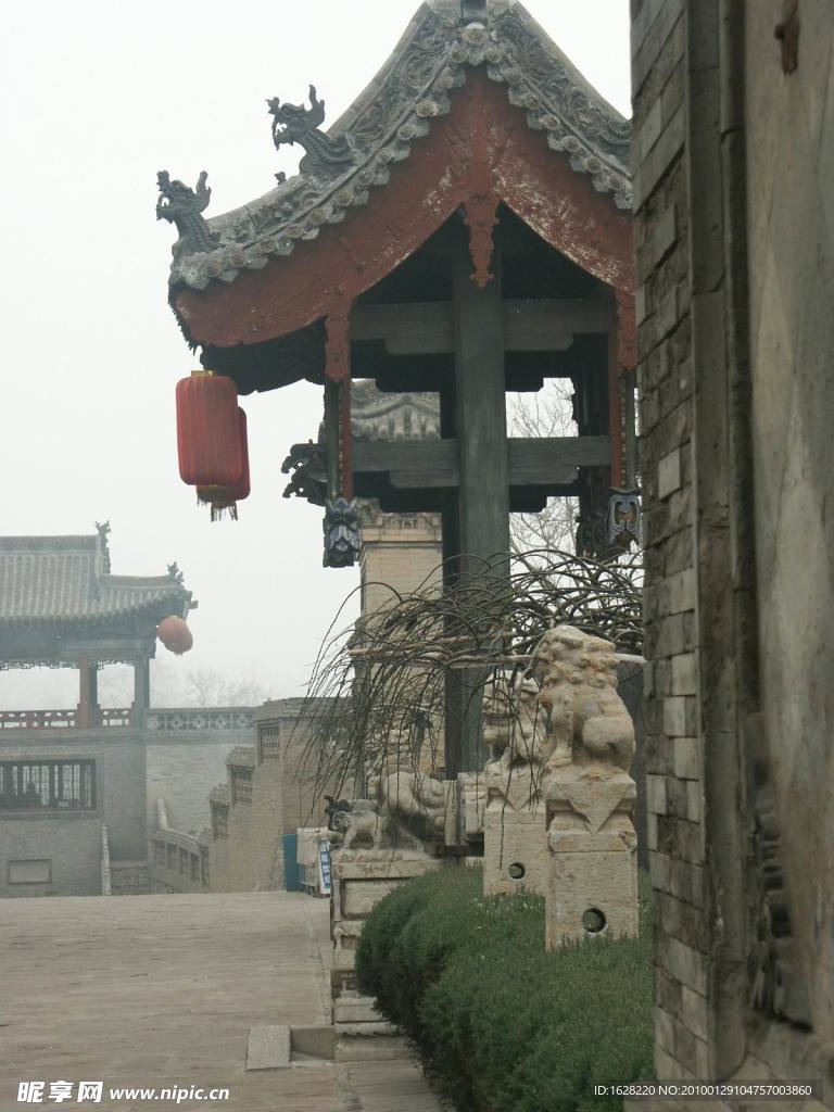 山西古建筑设计风景