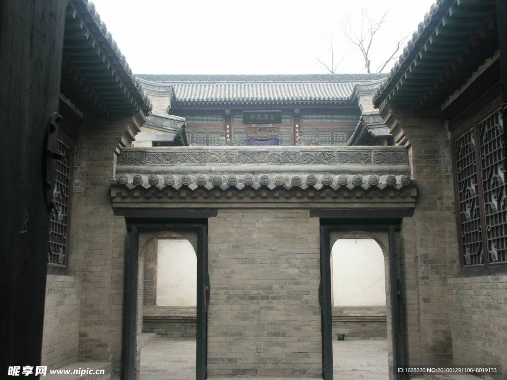 山西古建筑设计风景