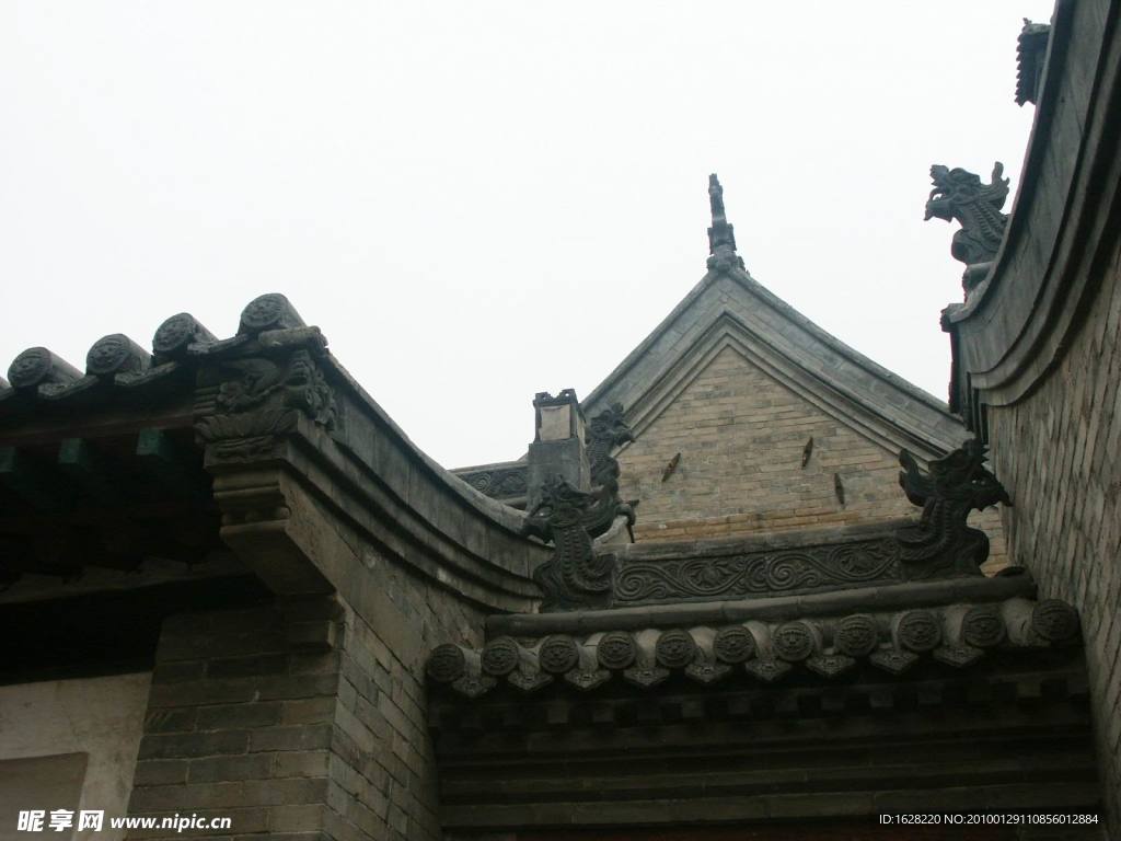 山西古建筑设计风景