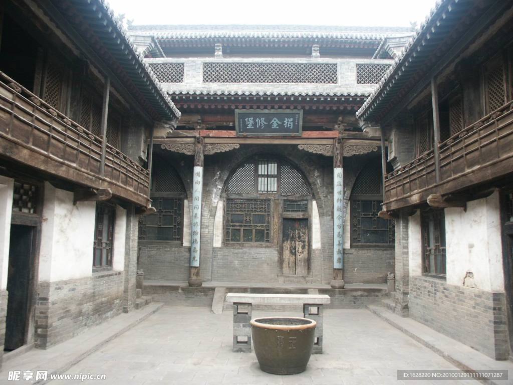 山西古建筑设计风景