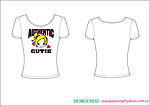 t shirt T恤 印花 可爱 服装 卡通 女 图片