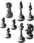 国际象棋矢量素材