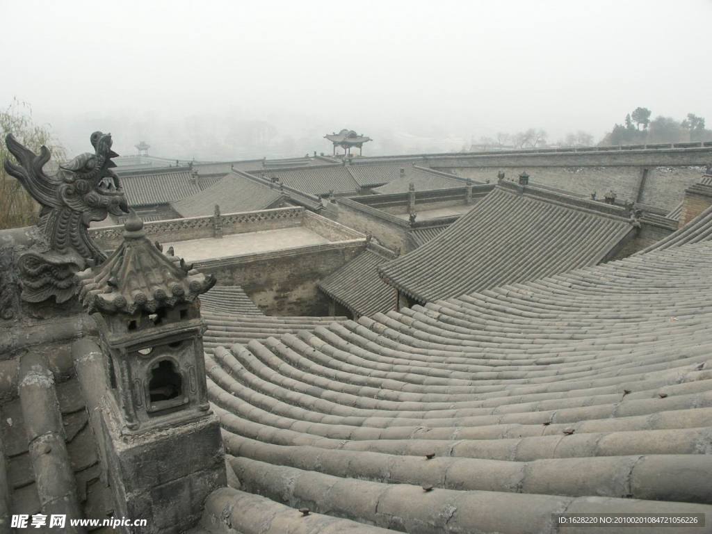 山西古建筑设计风景