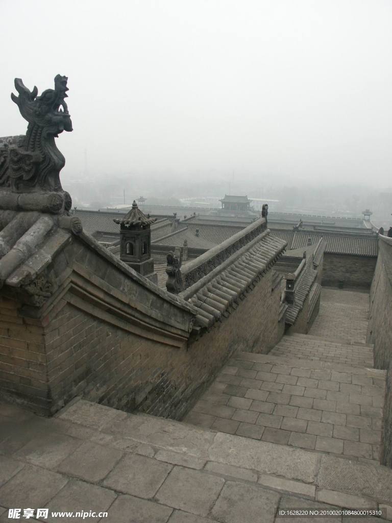 山西古建筑设计风景