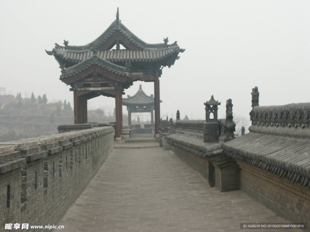 山西古建筑设计风景