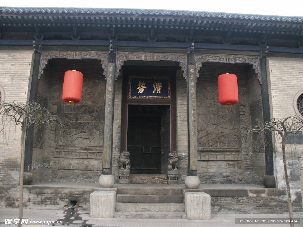 山西古建筑设计风景