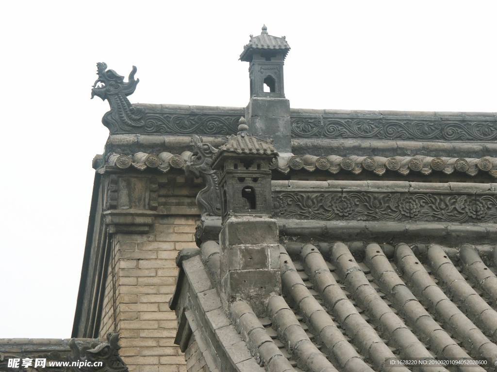山西古建筑设计风景