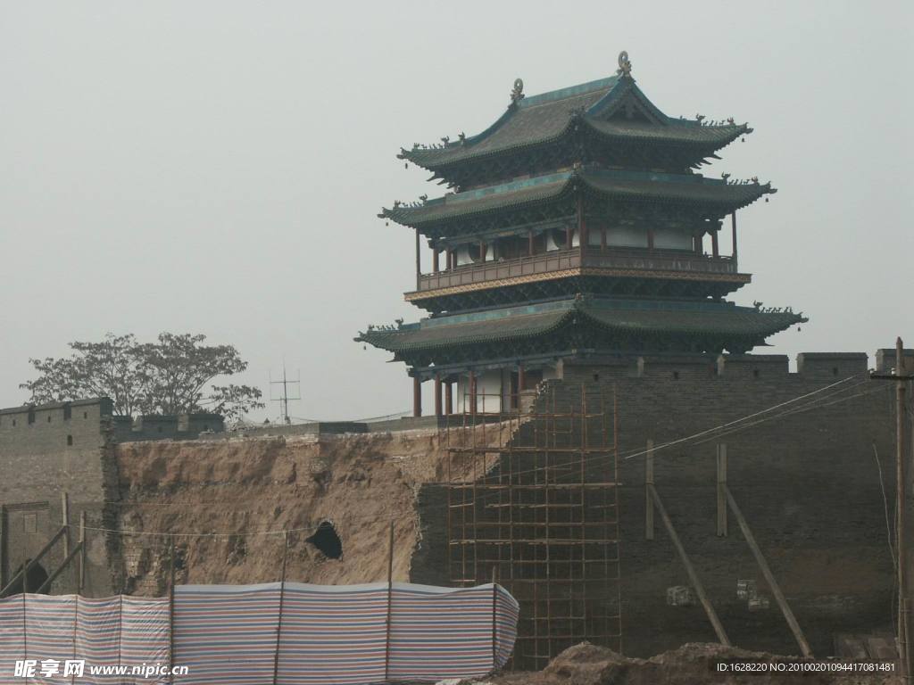 山西古建筑设计风景