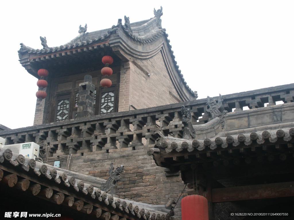 山西古建筑设计风景