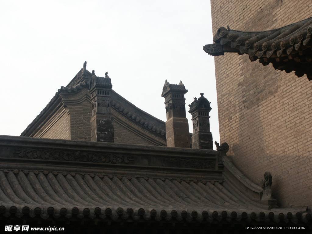 山西古建筑设计风景