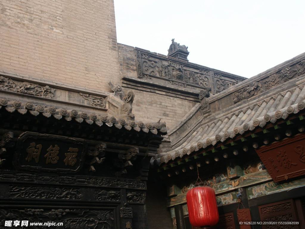 山西古建筑设计风景