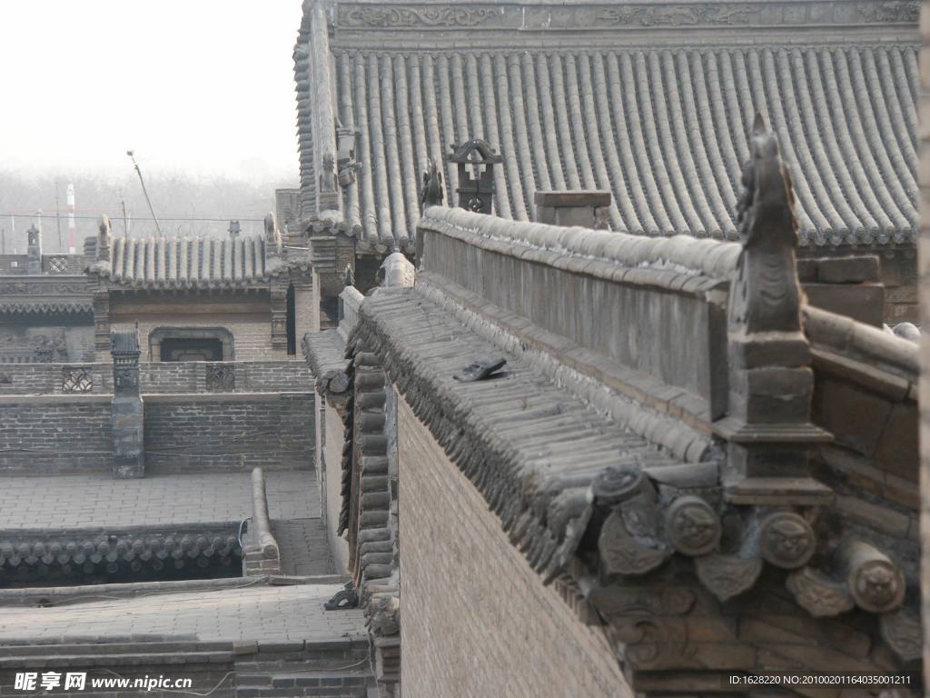 山西古建筑设计风景