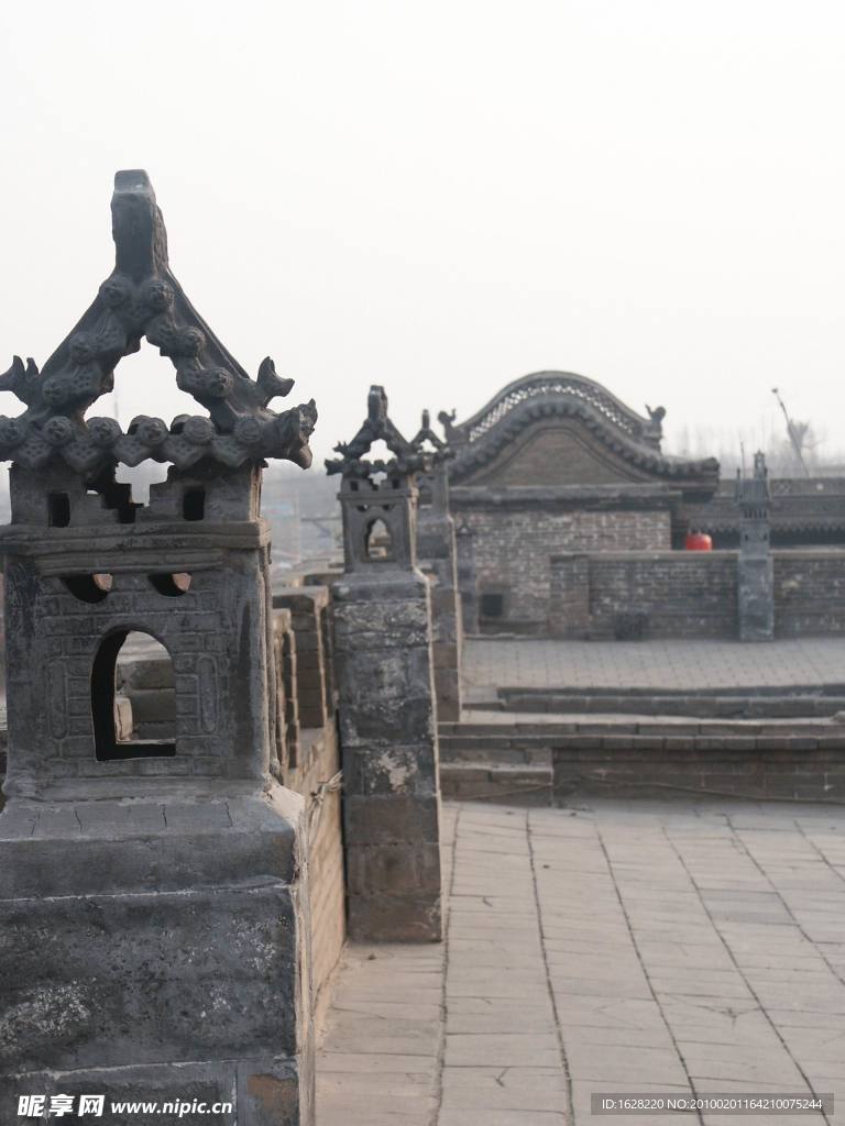 山西古建筑设计风景