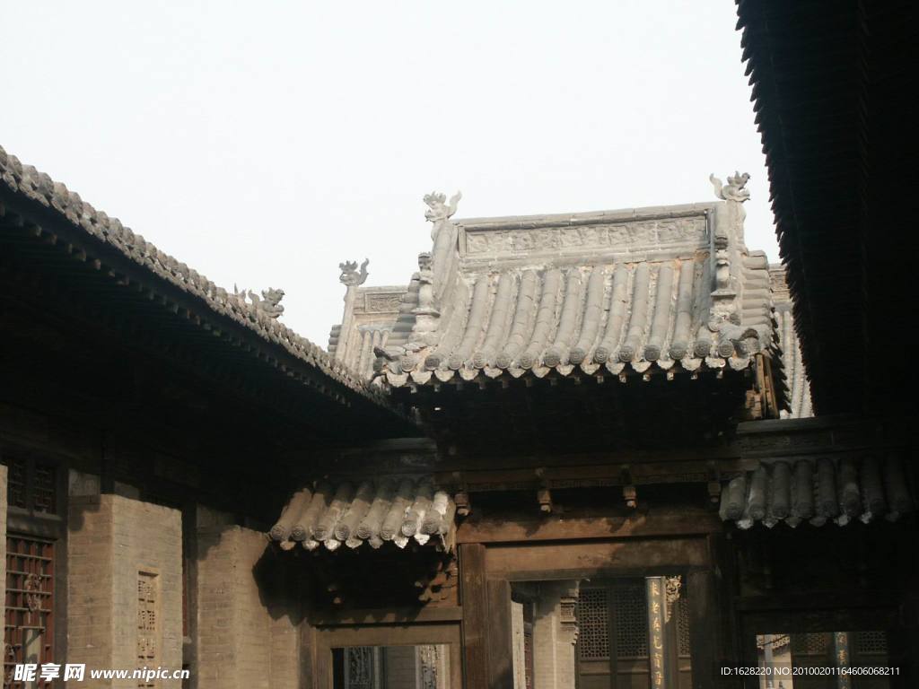 山西古建筑设计风景