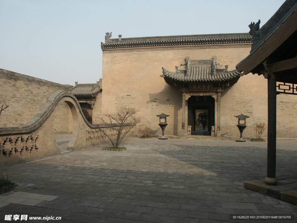 山西古建筑设计风景
