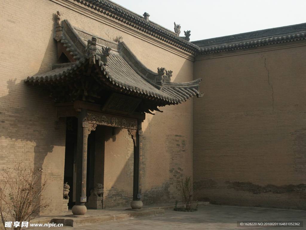 山西古建筑设计风景