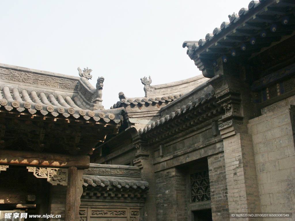 山西古建筑设计风景