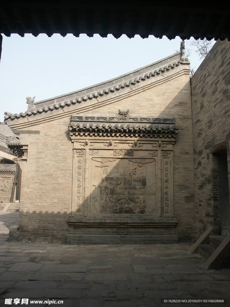 山西古建筑设计风景