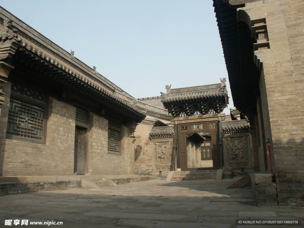 山西古建筑设计风景
