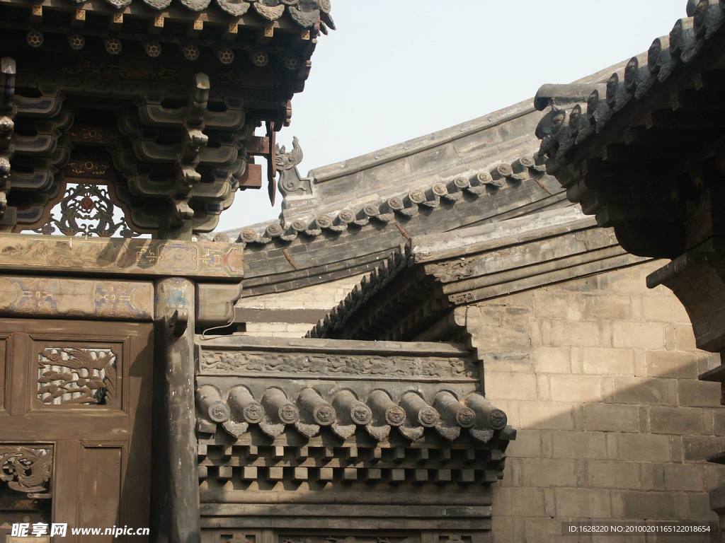 山西古建筑设计风景