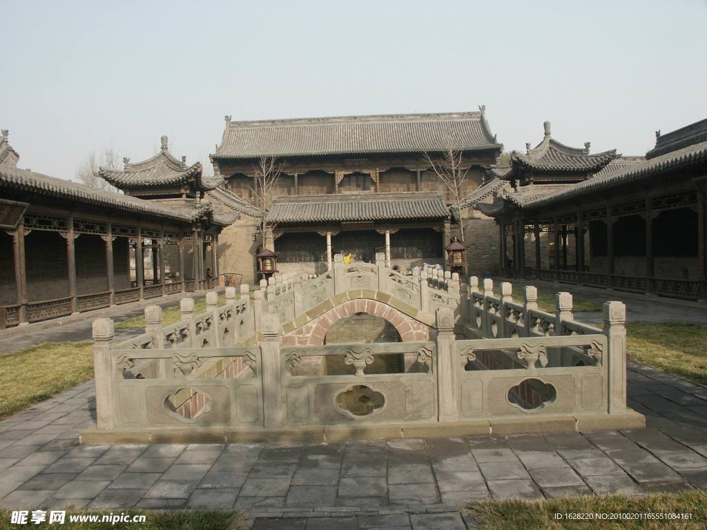 山西古建筑设计风景