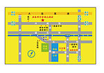 酒店地理位置图
