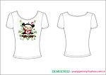 t shirt T恤 印花 可爱 服装 卡通 中国 娃娃 图片