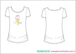 t shirt T恤 印花 可爱 服装 卡通 冰淇凌 ice cream 图片