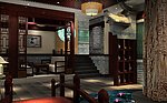 中式茶楼大厅三
