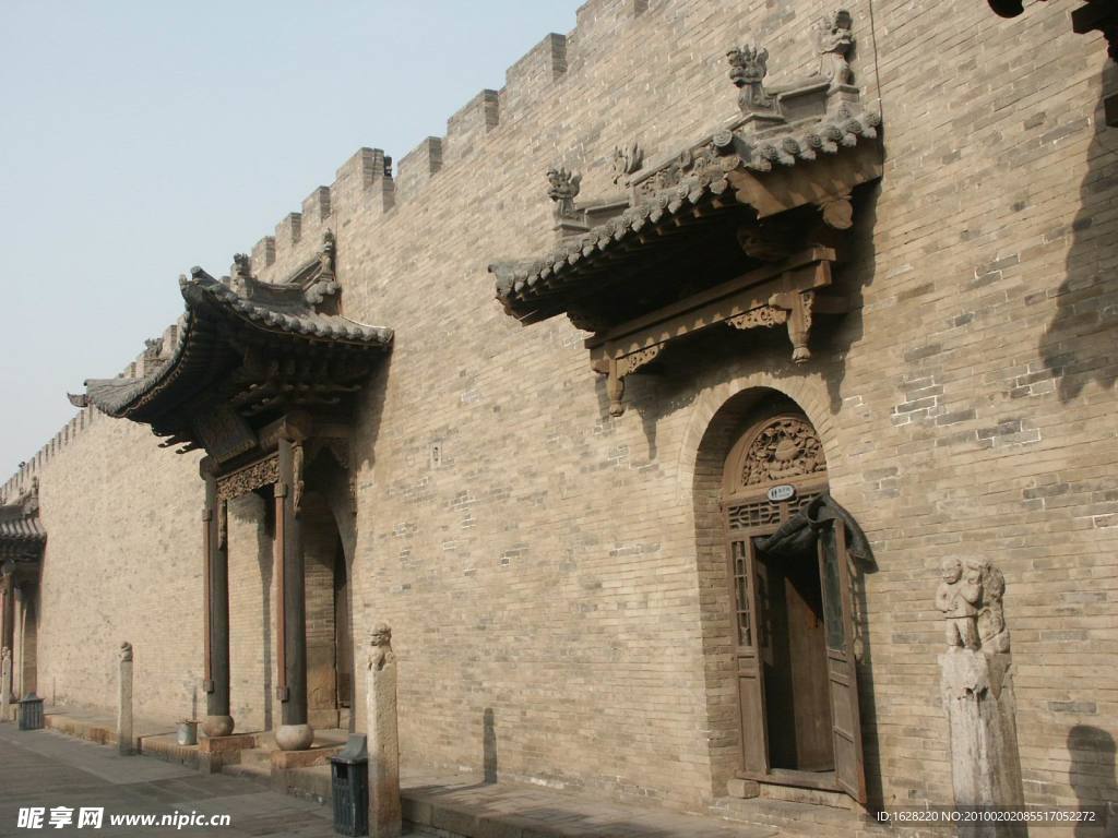 山西古建筑设计风景