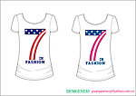 t shirt T恤 印花 可爱 服装 卡通 7 SEVEN 五角星 星条 美国 图片