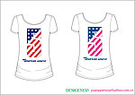 t shirt T恤 印花 可爱 服装 五角星 5 星条 美国 图片