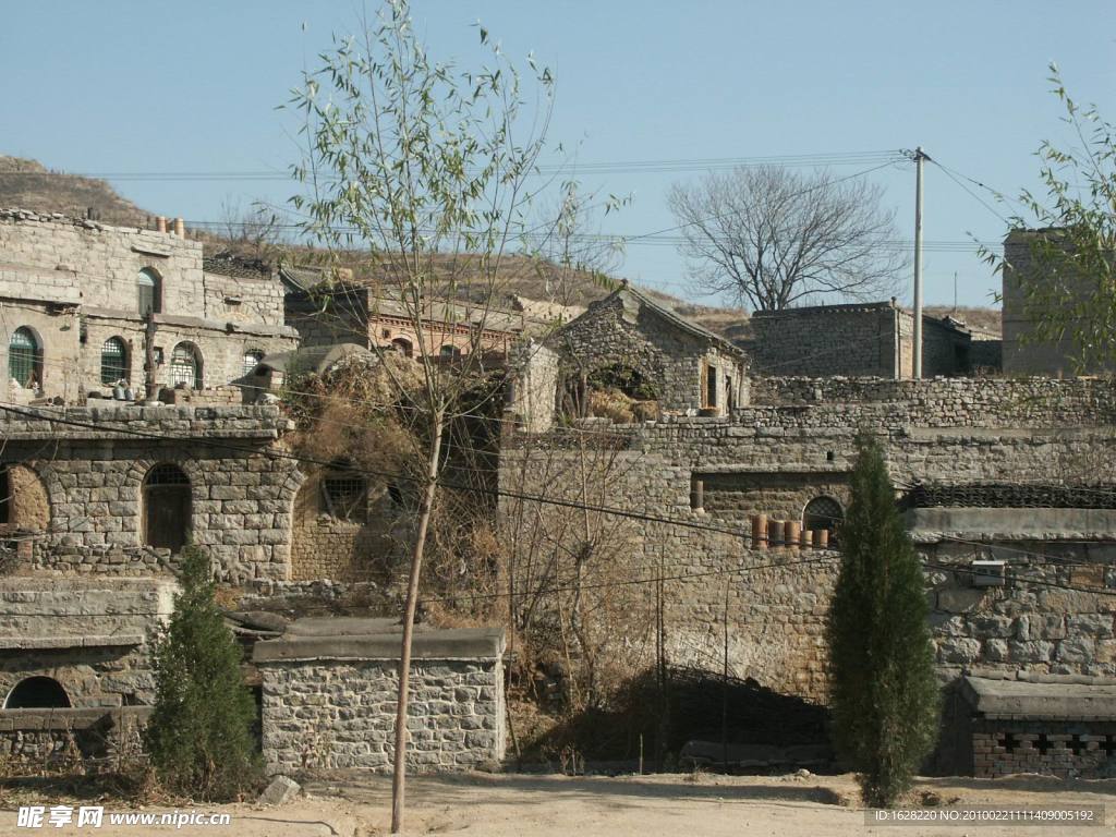 山西古建筑设计风景
