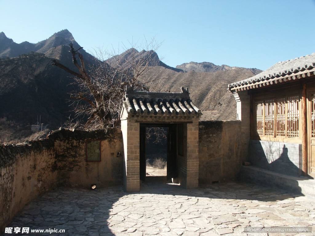 山西古建筑设计风景