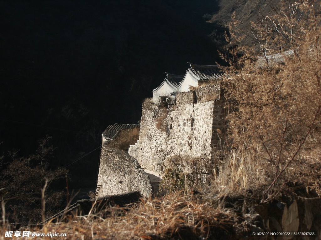 山西古建筑设计风景