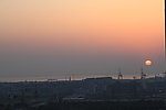 长江夕照