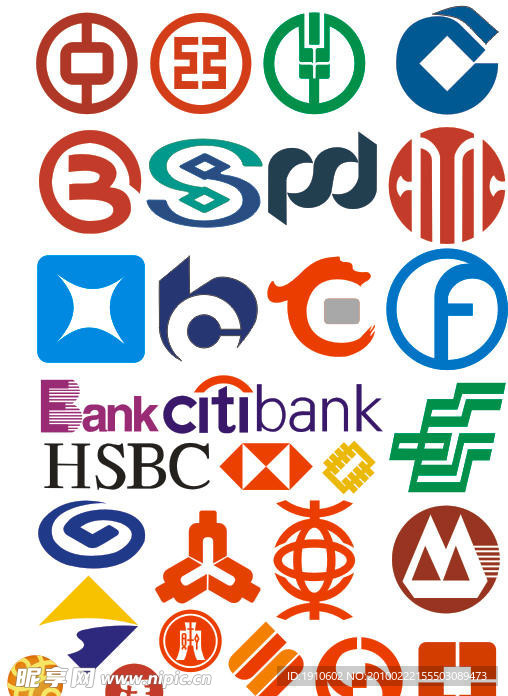 各地银行标志logo
