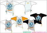 t shirt T恤 印花 時尚 潮流 骷髅 鬼 英文 服装 图案图片