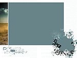 灰色 花边构成 字体 韩版经典设计