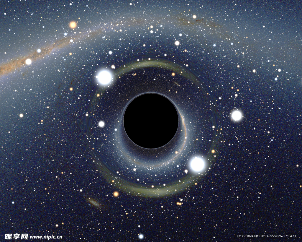 黑洞 星空 宇宙