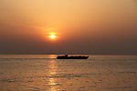 长江夕照