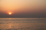 长江夕照
