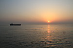 长江夕照